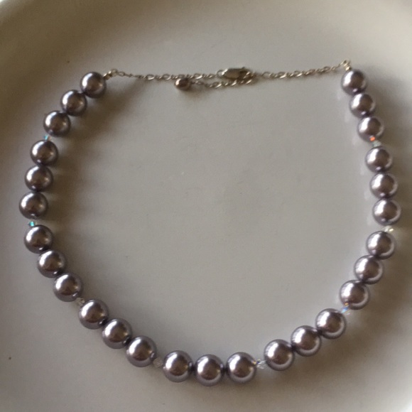 Vintage Sterling necklace size 20”Swarovski. - Picture 5 of 8